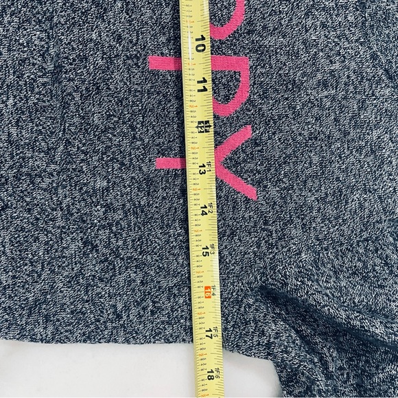 Gap Neon Pink Happy Graphic Black Merino Wool Sweater - Picture 6 of 8